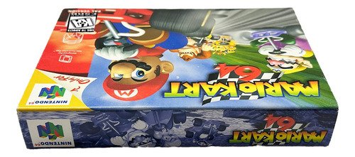Protector Juegos Retro Caja De Plástico Laminado Mario Kart