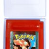 Pokémon Red Versión Game Boy Nuevo En Caja Con Acrílico