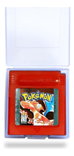 Pokémon Red Versión Game Boy Nuevo En Caja Con Acrílico