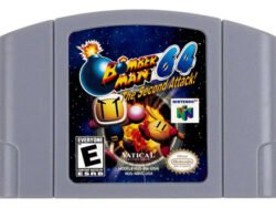 Juego Bomberman 64 The Second Attack para Nintendo 64 en formato físico estándar, nuevo y sellado