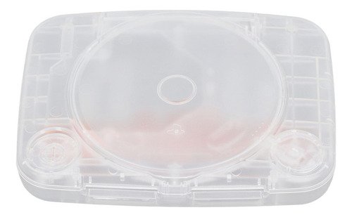 Carcasa de plástico translúcido cristal para PlayStation 1, ideal para renovar y personalizar tu consola clásica