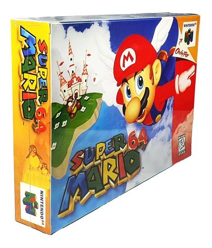 Super Mario 64 Físico En Caja Con Manual Nintendo 64