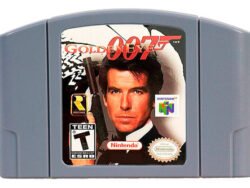 Barra de traducción para juego 007 GoldenEye de Nintendo 64, compatible con consola N64 para jugadores mexicanos