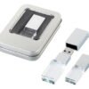Memoria USB Pioneer DJ de 128GB con diseño en cristal y colores vibrantes, compatible con equipos CDJ-NEXUS