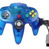 Control original para Nintendo 64 disponible en múltiples colores vibrantes, compatible con todas las consolas N64