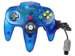 Control original para Nintendo 64 disponible en múltiples colores vibrantes, compatible con todas las consolas N64