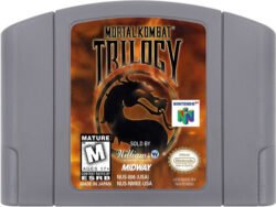 Juego físico nuevo de Mortal Kombat Trilogy para Nintendo 64, edición estándar en su empaque original