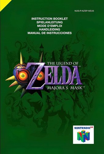 The Legend Of Zelda Majora's Mask Nintendo 64 Físico En Caja