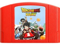 Juego Dragon Ball Kart para Nintendo 64 en formato físico estándar, nuevo y sellado para coleccionistas