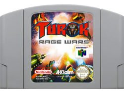 Juego Turok Rage Wars para Nintendo 64 con modo multijugador intenso y experiencia nostálgica de los 90s