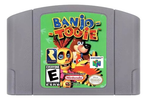 Juego Banjo Tooie para Nintendo 64, edición física completa con caja y manuales, videojuego de plataformas clásico
