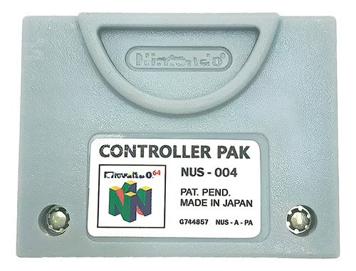 Memory card controller pak de 256kb para Nintendo 64, compatible con juegos que requieren guardar progreso en consola N64