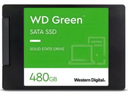 Disco interno sólido Western Digital WD Green WDS480G3G0A de 480GB color negro para computadoras de escritorio y laptops