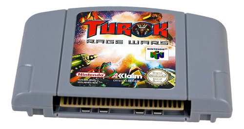 Turok Rage Wars N64 Acción Multijugador Intensa Y Nostálgica