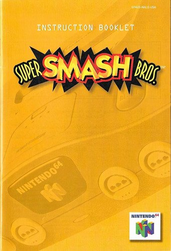 Super Smash Bros Nintendo 64 Físico En Caja Con Manual