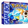 Juego Pokémon Blue Versión para Game Boy en su caja original con protector acrílico, producto nuevo y sellado