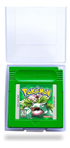 Pokémon Green Versión Game Boy Nuevo En Caja Con Acrílico