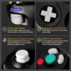 Control Servita para Nintendo GameCube con joystick analógico, botones A/B/X/Y, gatillos Z/R y cable de 1.8 metros para gaming retro