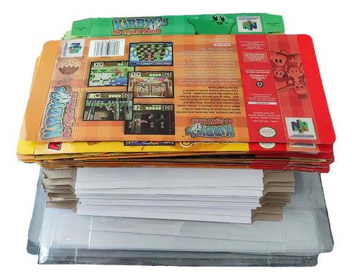 Pakete Protector Juegos Retro De Plastico Laminado