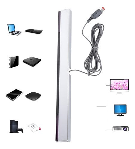 Barra Infrarrojo Sensor Alámbrica Consola Nintendo Wii Wiiu