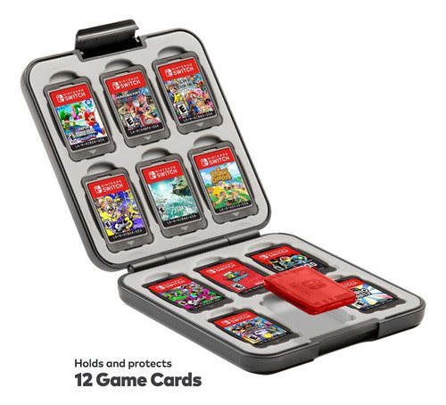Estuche Porta Juegos Para Nintendo Switch Super Mario