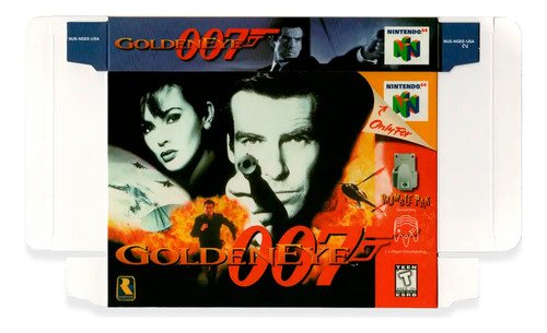 Protector Juegos Retro Caja De Plástico Laminado Golde007