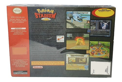 Pokémon Stadium 2 Físico En Caja Con Manual Nintendo 64