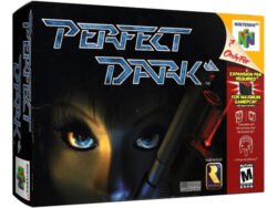 Juego Perfect Dark para Nintendo 64 en su caja original con manual incluido, edición física coleccionable