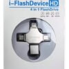 Memoria Otg 4 En 1 iPhone Android iPad Pc Usb-c Lighting 2tb