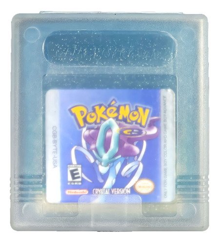 Pokémon Crystal Versión Game Boy Nuevo En Caja Con Acrílico