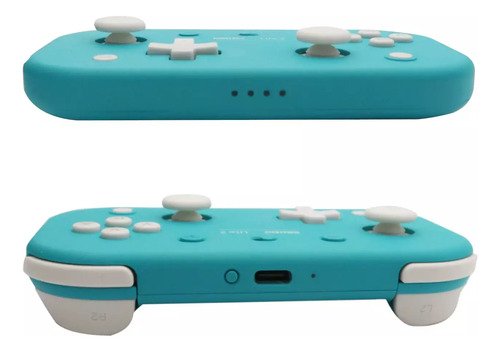 Control inalámbrico 8bitdo Lite 2 en color turquesa para Nintendo Switch, Android y Raspberry Pi con conexión Bluetooth