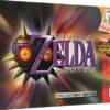 Juego The Legend of Zelda Majora's Mask para Nintendo 64 en su caja original, versión física completa con manual