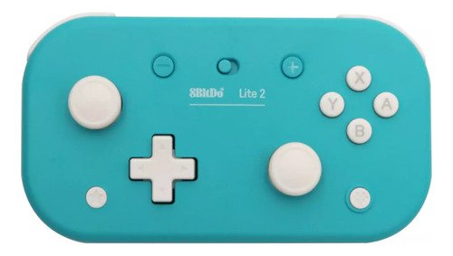 Control inalámbrico 8bitdo Lite 2 en color turquesa para Nintendo Switch, Android y Raspberry Pi con conexión Bluetooth