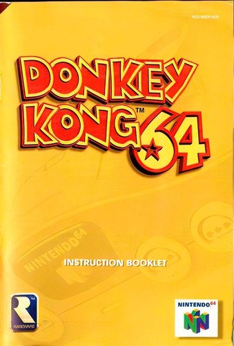Donkey Kong 64 Físico En Caja Con Manual Nintendo 64