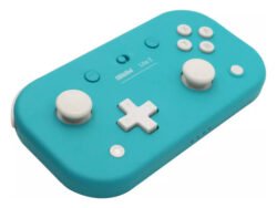 Control inalámbrico 8bitdo Lite 2 en color turquesa para Nintendo Switch, Android y Raspberry Pi con conexión Bluetooth