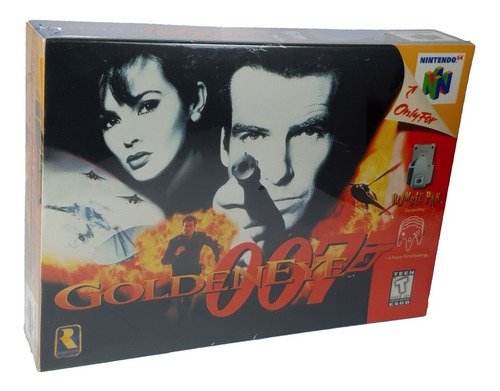 Golden Eye 007 Físico En Caja Con Manual Nintendo 64