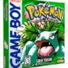 Pokémon Green Versión Game Boy Nuevo En Caja Con Acrílico