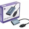 Adaptador Bitfunx que convierte consolas retro SNES, N64 y GameCube a señal HDMI 1080p para televisores modernos