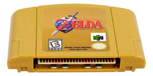 The Legend Of Zelda Ocarina Of Time N64 Español Dorado