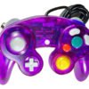 Control original de Nintendo GameCube con función de vibración, diseño ergonómico y cable de 1.70 metros, compatible con Wii, Wii U y Switch