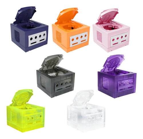Carcasa personalizada para GameCube que permite personalizar tu consola con diferentes estilos y diseños