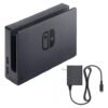 Dock Nintendo Switch conectado a TV HD mostrando juego en 1080p con carga simultánea