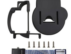 Kit de extensión SD con adaptador NGC GC Loader para GameCube en color negro, permite cargar juegos desde tarjeta SD