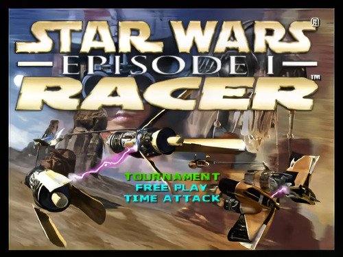 Star Wars Episode I Racer Para N64 Velocidad Extrema