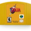 La Leyenda De Zelda Ocarina Of Time Nintendo 64 Gold Salva Físico