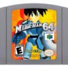 Juego Mega Man 64 para Nintendo 64, aventura de acción con exploración en mundo abierto y combates robóticos