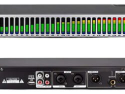 Ecualizador LED digital profesional de 31 bandas con control por computadora para estudio de grabación y audio profesional