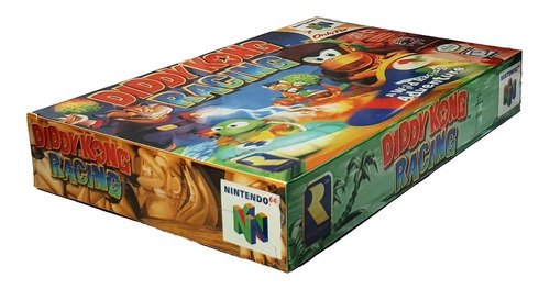 Diddy Kong Racing Físico En Caja Con Manual Nintendo 64