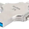 Memoria Otg 4 En 1 iPhone Android iPad Pc Usb-c Lighting 2tb