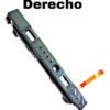 Riel centro de carga derecho para joycon nando switch, compatible con todos los modelos de la consola